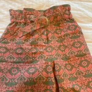 Sezane pantalone Silas in Spring Jacquard